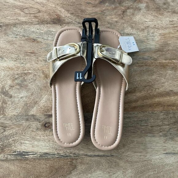 NEW 11 Women's Cork Platform Sandals - Picture 3 of 7